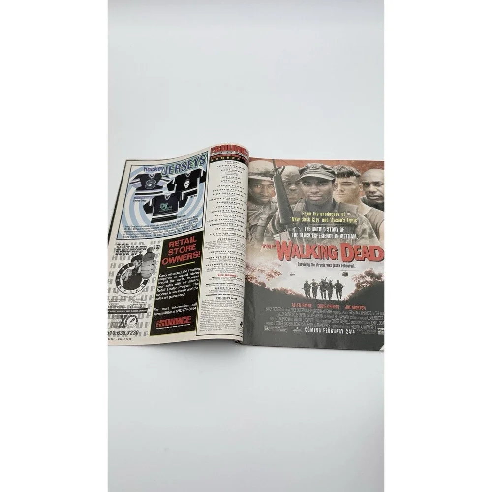 The Source Magazine - March 1995 #66 - Slick Rick cover